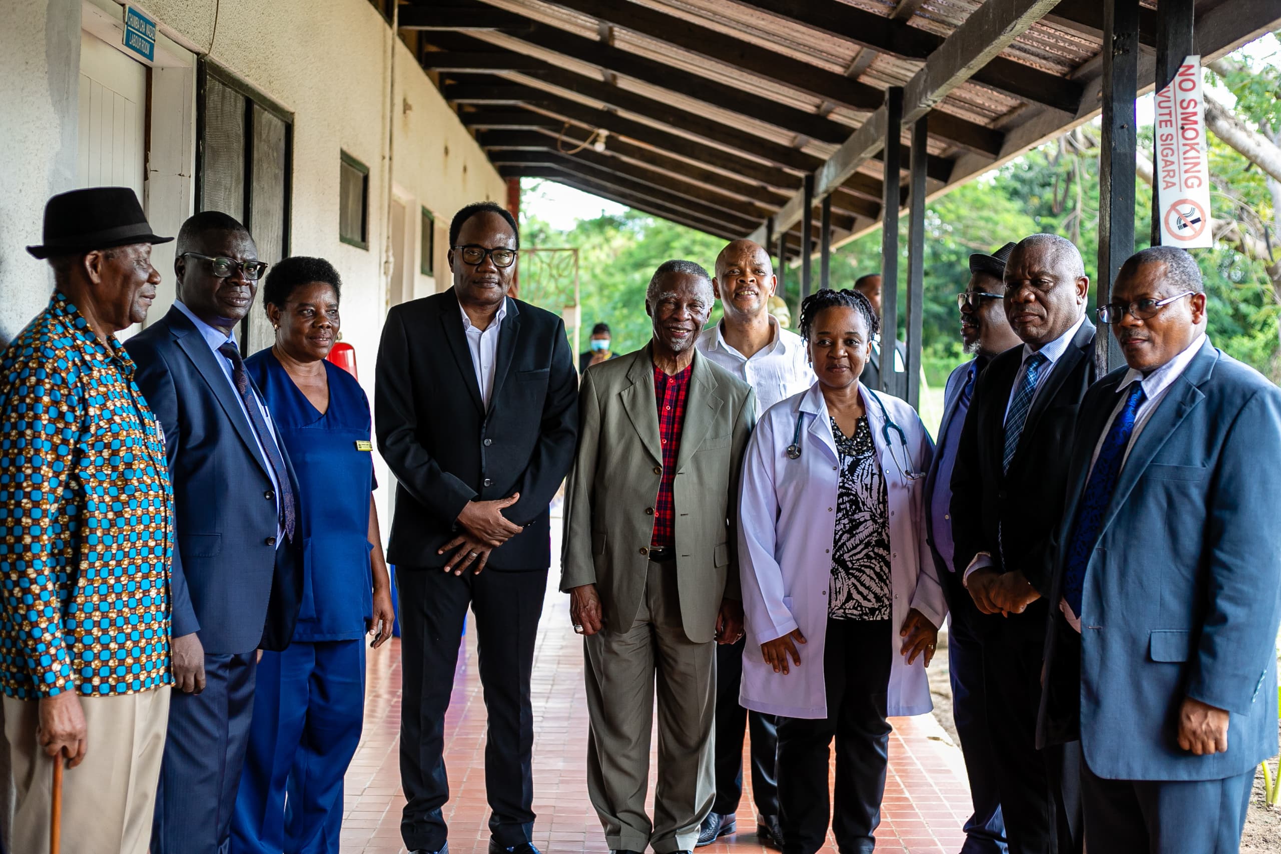 Former South African President Thabo Mbeki Plants Tree in Honor of Freedom Fighters at SUA5