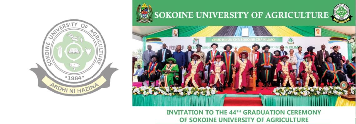 INVITATION TO THE 44TH GRADUATION CEREMONY