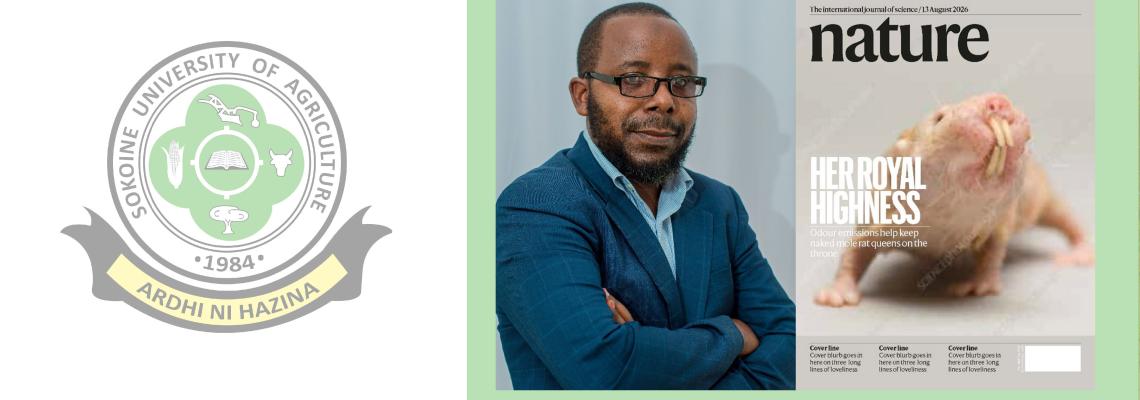 SUA Researcher Co-Authors Groundbreaking Nature Study Featured on Cover Page, Revealing How Naked Mole-Rat Queens Control Reproduction